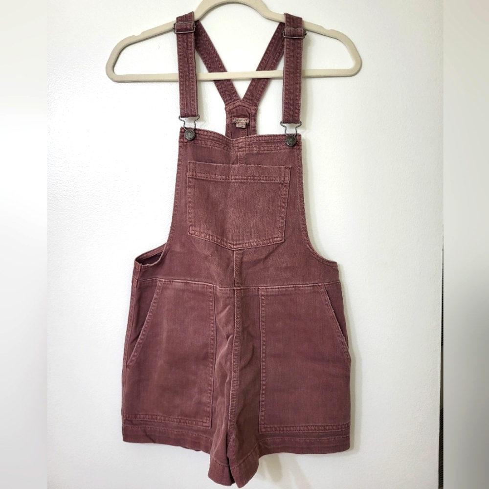 Aerie overall shorts, size xs, purple/grape color, never worn